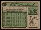 1974 Topps Baseball #060 Lou Brock Cardinals VG-EX 542068