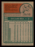 1975 Topps Baseball #540 Lou Brock Cardinals EX-MT 542072