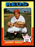 1975 Topps Baseball #260 Johnny Bench Reds EX 542077