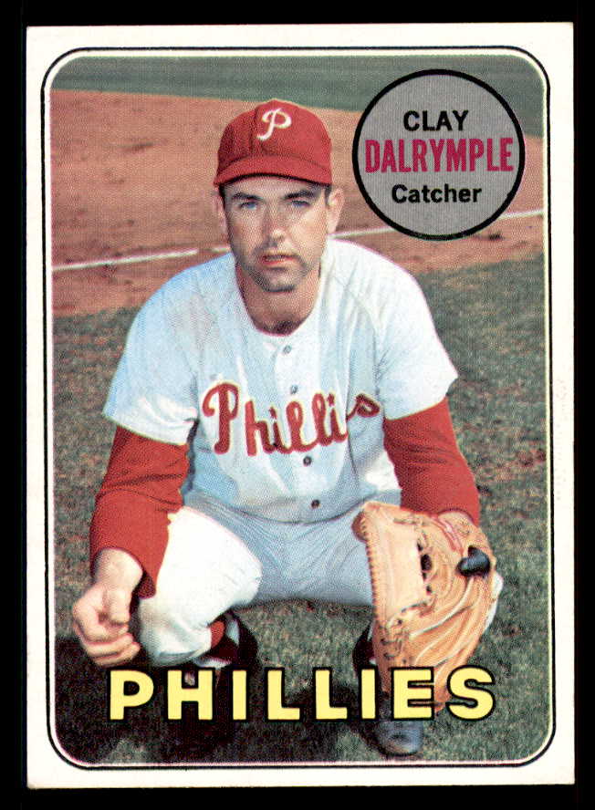 1969 Topps Baseball #151 Clay Dalrymple Phillies EX-MT Variation 542082