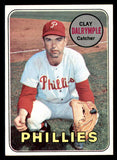 1969 Topps Baseball #151 Clay Dalrymple Phillies EX-MT Variation 542082