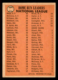 1966 Topps Baseball #217 N.L. Home Run Leaders Willie Mays VG-EX 542085
