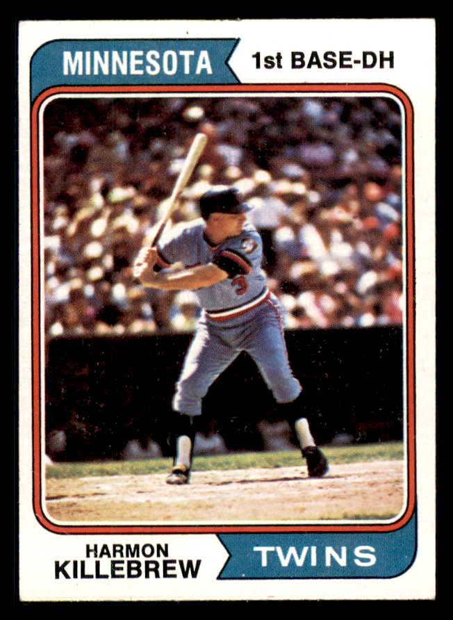 1974 Topps Baseball #400 Harmon Killebrew Twins EX-MT 542093