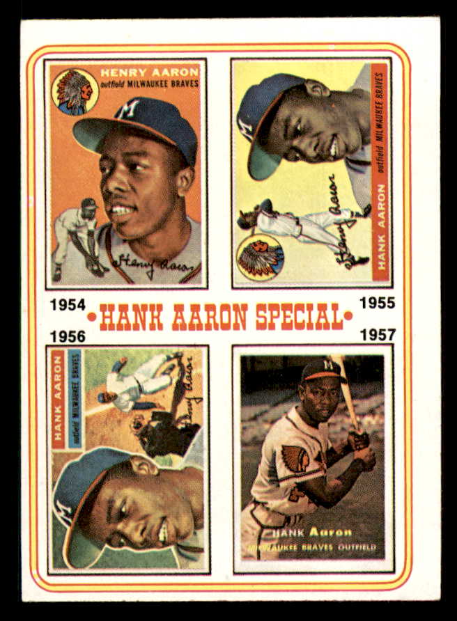 1974 Topps Baseball #002 Hank Aaron Braves EX-MT 542094