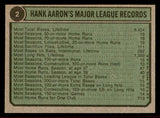 1974 Topps Baseball #002 Hank Aaron Braves EX-MT 542094