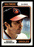 1974 Topps Baseball #160 Brooks Robinson Orioles EX-MT 542095