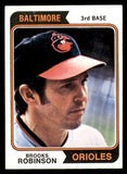 1974 Topps Baseball #160 Brooks Robinson Orioles EX-MT 542096