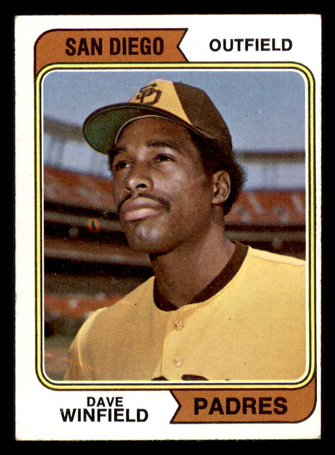 1974 Topps Baseball #456 Dave Winfield Padres EX-MT 542097