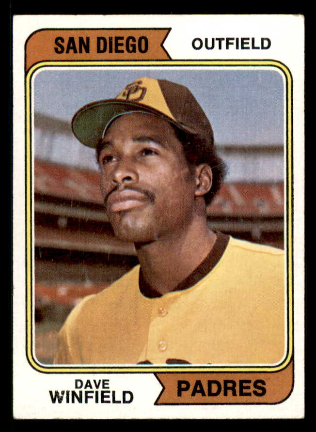 1974 Topps Baseball #456 Dave Winfield Padres EX 542098