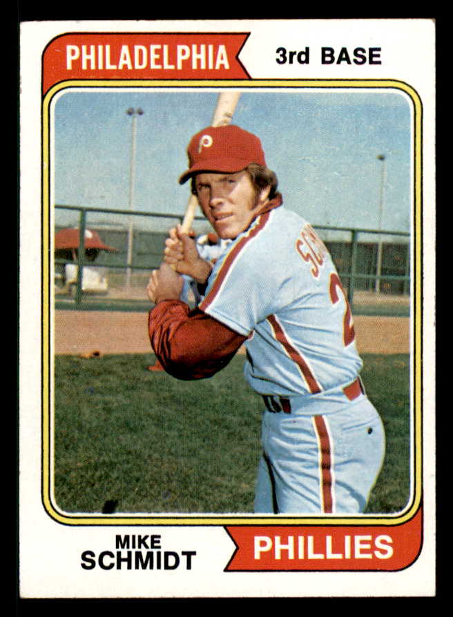 1974 Topps Baseball #283 Mike Schmidt Phillies EX-MT 542100