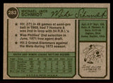 1974 Topps Baseball #283 Mike Schmidt Phillies EX-MT 542100
