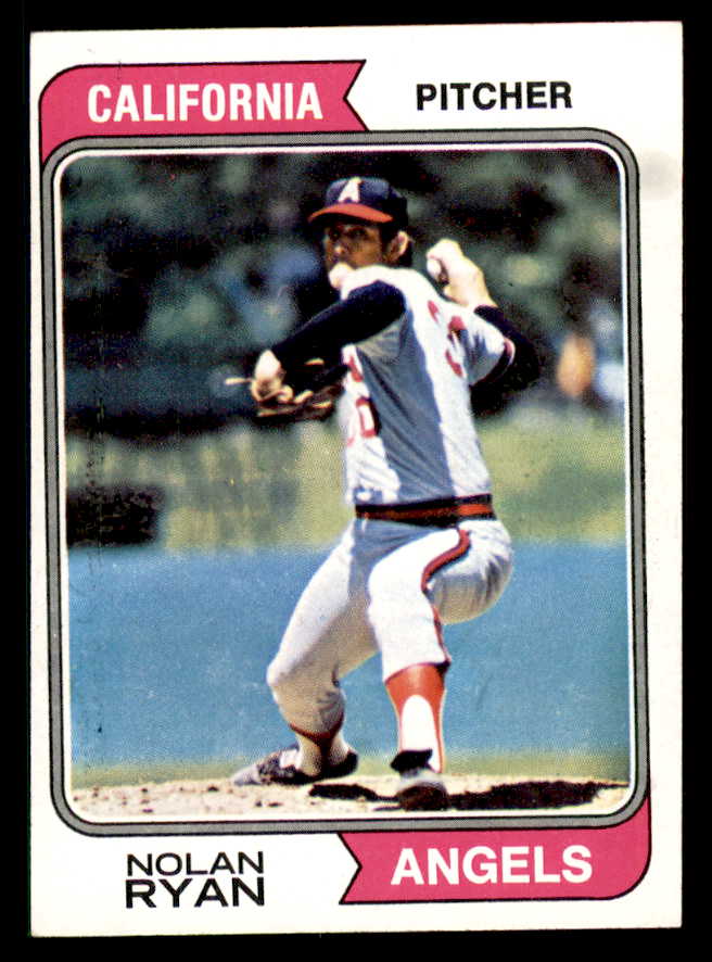 1974 Topps Baseball #020 Nolan Ryan Angels EX-MT 542102