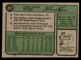 1974 Topps Baseball #020 Nolan Ryan Angels EX-MT 542102
