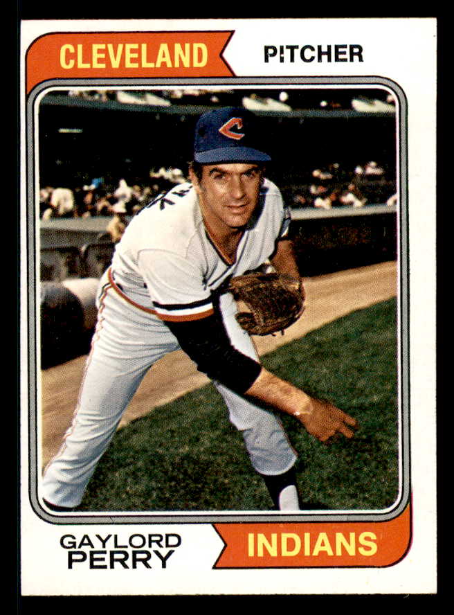 1974 Topps Baseball #035 Gaylord Perry Indians EX-MT 542104