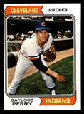1974 Topps Baseball #035 Gaylord Perry Indians EX-MT 542104
