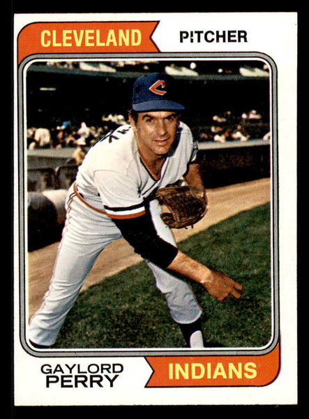 1974 Topps Baseball #035 Gaylord Perry Indians EX-MT 542104