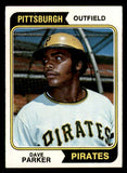 1974 Topps Baseball #252 Dave Parker Pirates EX-MT 542110