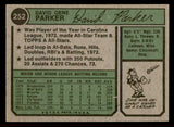 1974 Topps Baseball #252 Dave Parker Pirates EX-MT 542110
