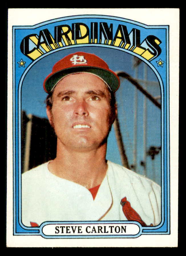 1972 Topps Baseball #420 Steve Carlton Cardinals EX-MT 542119