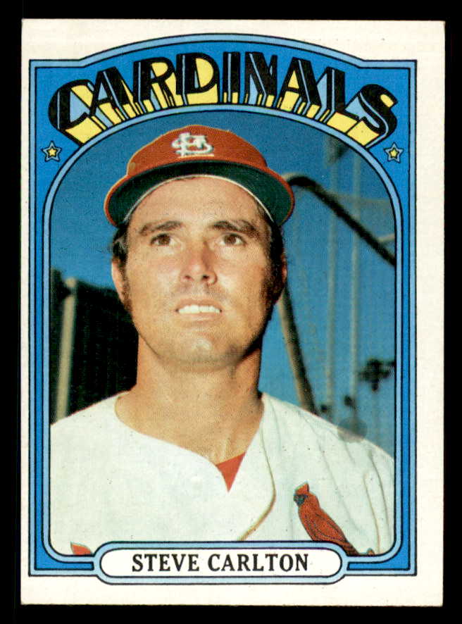 1972 Topps Baseball #420 Steve Carlton Cardinals EX-MT 542120