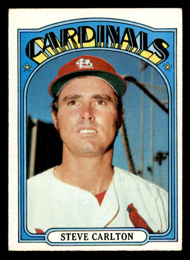 1972 Topps Baseball #420 Steve Carlton Cardinals EX-MT 542121