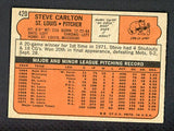 1972 Topps Baseball #420 Steve Carlton Cardinals EX-MT 542121