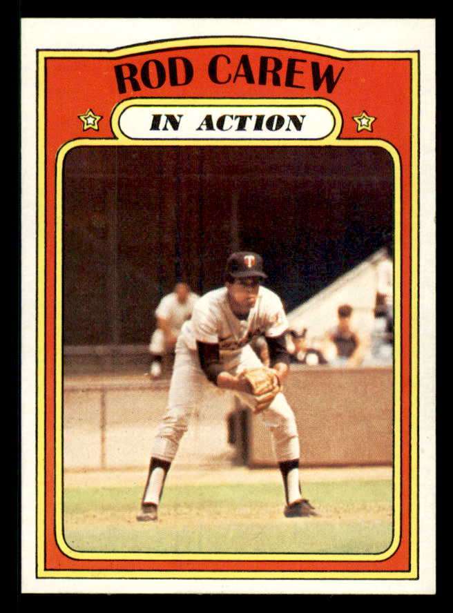 1972 Topps Baseball #696 Rod Carew IA Twins EX-MT 542123