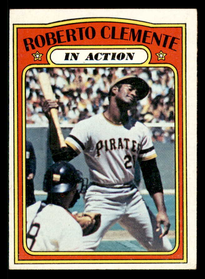 1972 Topps Baseball #310 Roberto Clemente IA Pirates EX-MT 542125