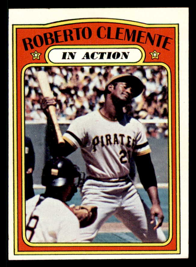 1972 Topps Baseball #310 Roberto Clemente IA Pirates EX-MT 542126