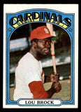 1972 Topps Baseball #200 Lou Brock Cardinals EX-MT 542128