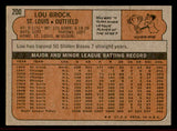 1972 Topps Baseball #200 Lou Brock Cardinals EX-MT 542128