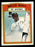 1972 Topps Baseball #050 Willie Mays IA Giants VG-EX 542130