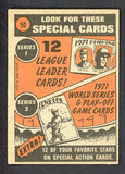 1972 Topps Baseball #050 Willie Mays IA Giants VG-EX 542131