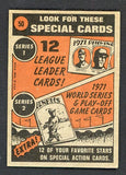 1972 Topps Baseball #050 Willie Mays IA Giants VG-EX 542132