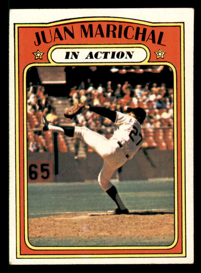 1972 Topps Baseball #568 Juan Marichal IA Giants VG-EX 542138