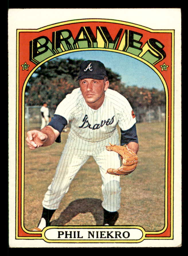 1972 Topps Baseball #620 Phil Niekro Braves VG-EX 542141