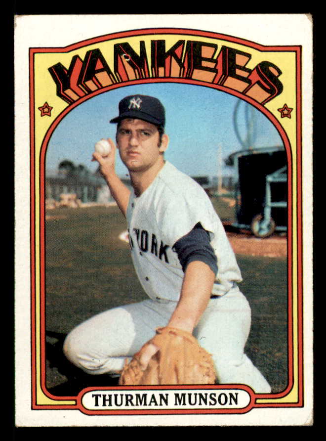 1972 Topps Baseball #441 Thurman Munson Yankees VG-EX 542142