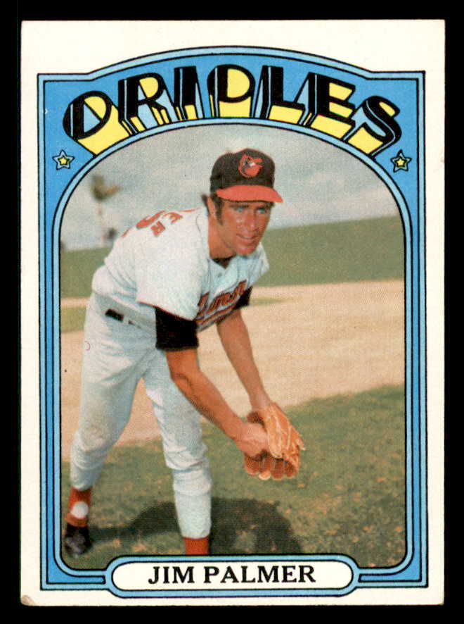 1972 Topps Baseball #270 Jim Palmer Orioles VG-EX 542144