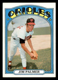 1972 Topps Baseball #270 Jim Palmer Orioles EX-MT 542145