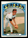 1972 Topps Baseball #270 Jim Palmer Orioles EX-MT 542146