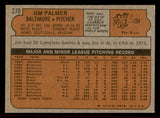 1972 Topps Baseball #270 Jim Palmer Orioles EX-MT 542146