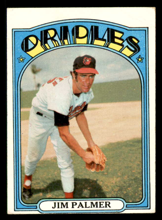 1972 Topps Baseball #270 Jim Palmer Orioles VG-EX 542147