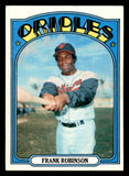 1972 Topps Baseball #100 Frank Robinson Orioles VG-EX 542148