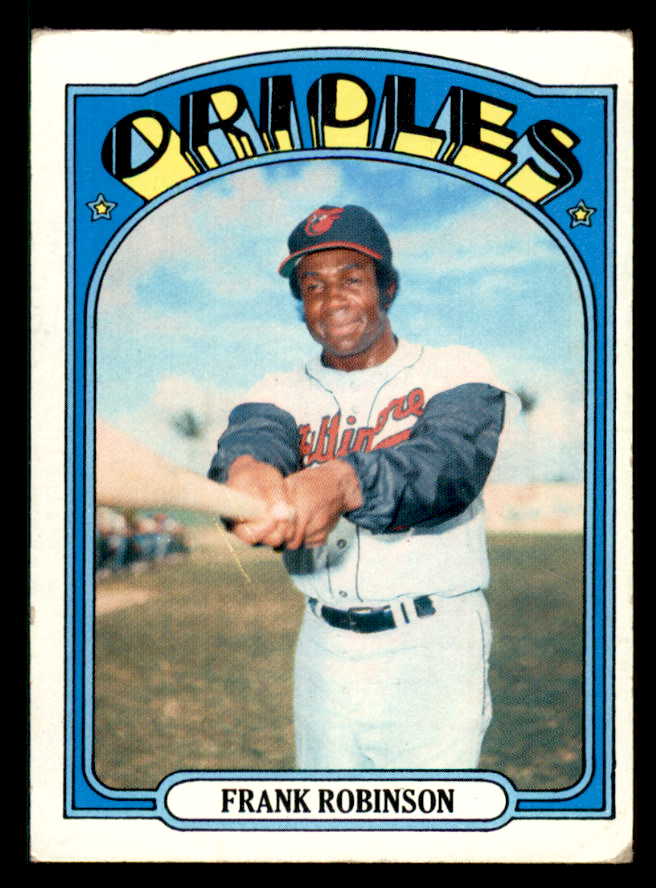 1972 Topps Baseball #100 Frank Robinson Orioles VG-EX 542149