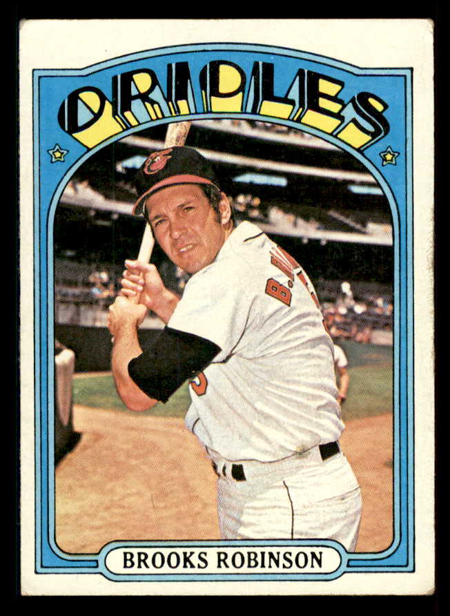 1972 Topps Baseball #550 Brooks Robinson Orioles VG-EX 542152