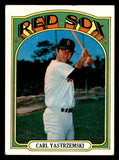 1972 Topps Baseball #037 Carl Yastrzemski Red Sox VG-EX 542153
