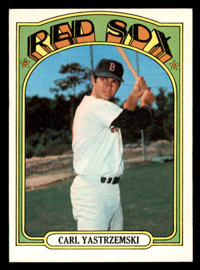1972 Topps Baseball #037 Carl Yastrzemski Red Sox EX-MT 542154