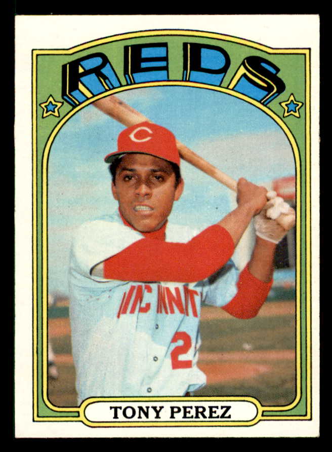 1972 Topps Baseball #080 Tony Perez Reds EX-MT 542156