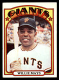 1972 Topps Baseball #049 Willie Mays Giants VG-EX 542157