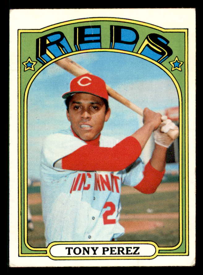 1972 Topps Baseball #080 Tony Perez Reds VG 542159